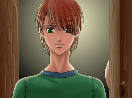 Anime sissy seduces his mom's boyfriend and gets ass fucked doggystyle