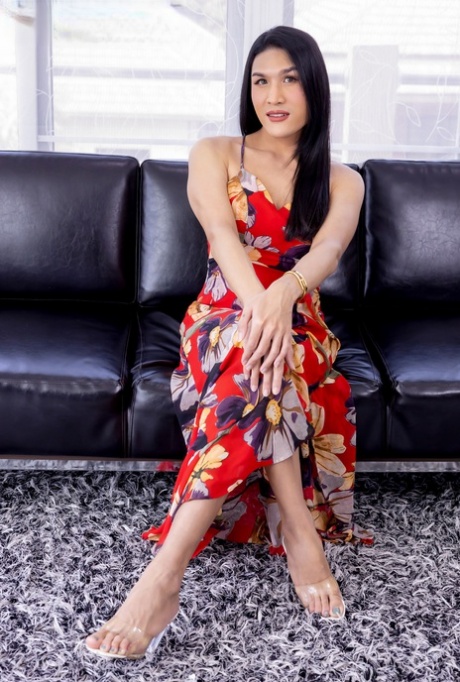 Asian TGirl featuring MON XXX Photos