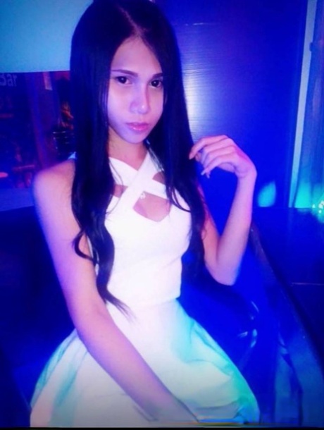 Young Asian shemale posing in her cute outfits in her compilation