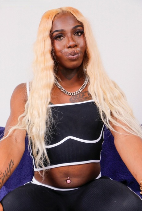Black TGirls featuring Cache XXX Porn Pics